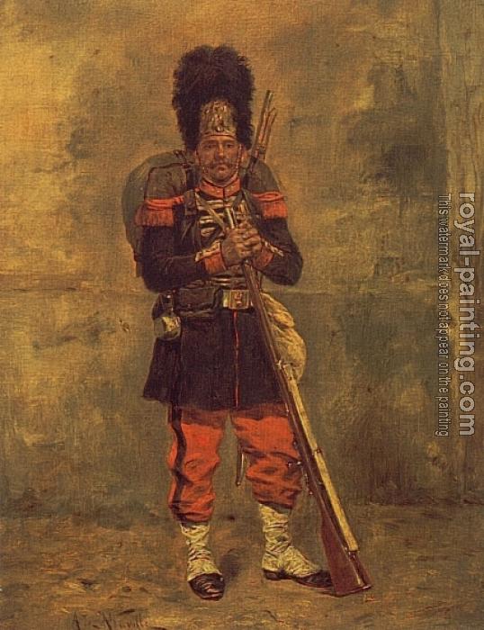 Alphonse-Marie-Adolphe De Neuville : French Grenadier